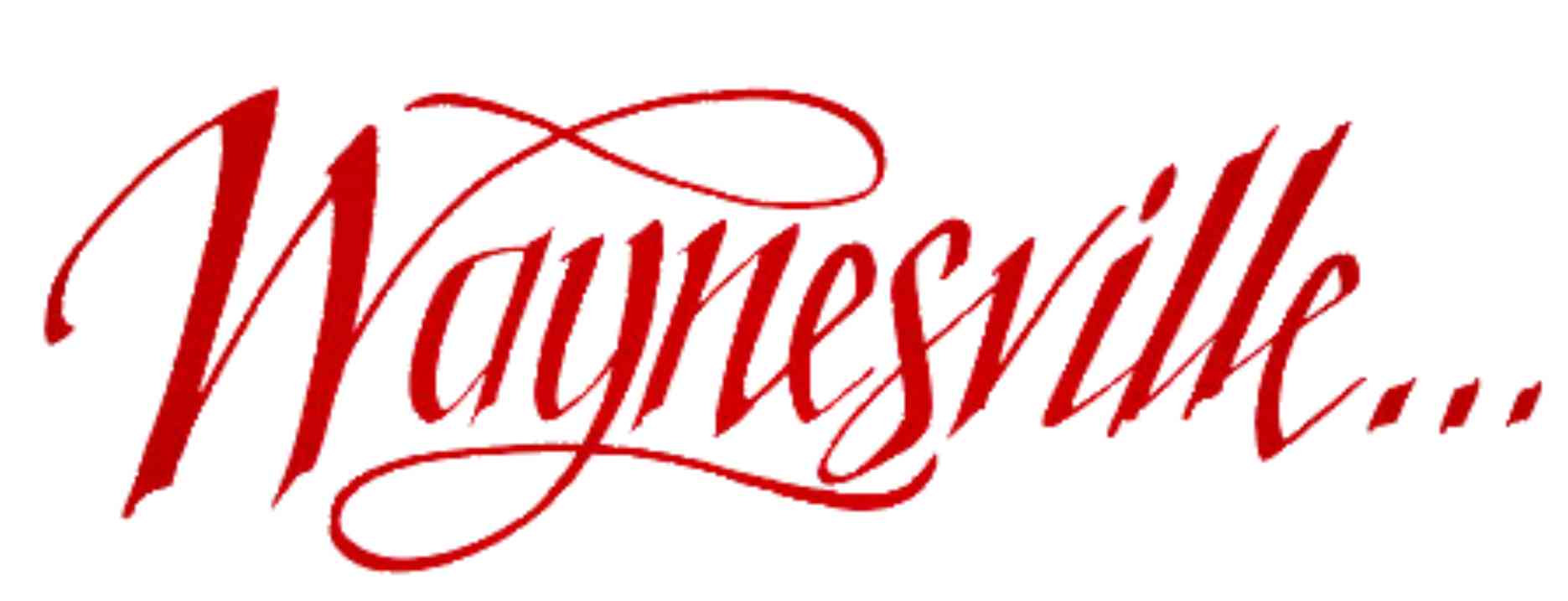 waynesville script logo